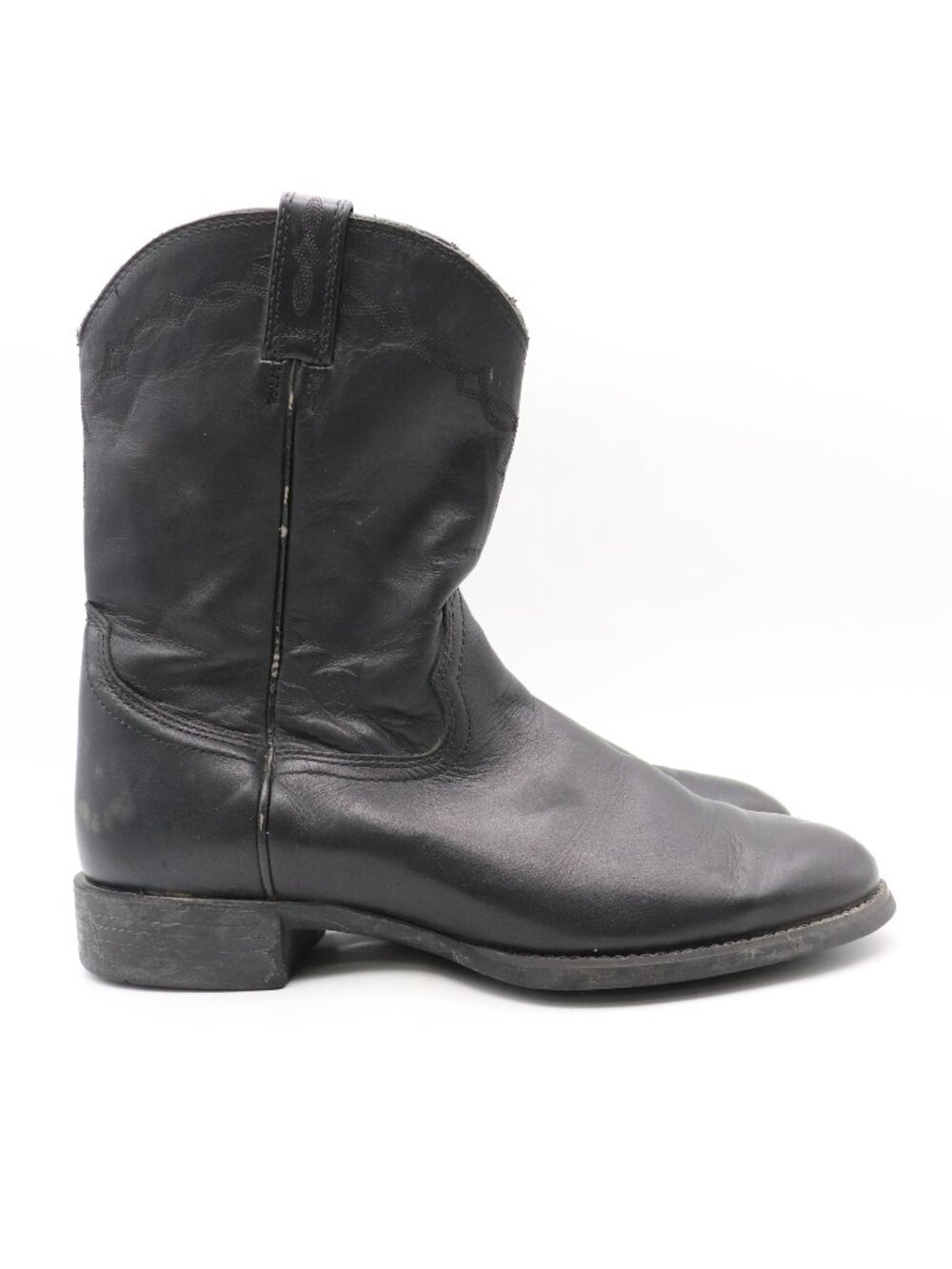 Ariat Heritage Roper Boots Men's Size 12 D Pull On  black Leather 10002280